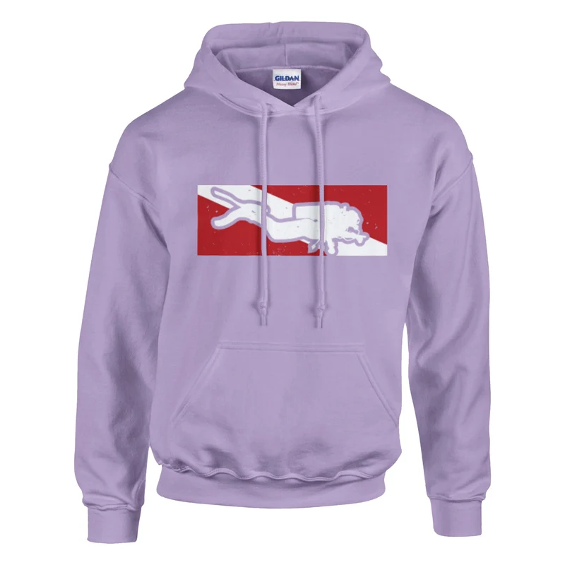 DIVE Hoodie: Taucher Kapuzenpullover mit Statement-Logo – Entdecke 13 Farben & deine perfekte Größe!