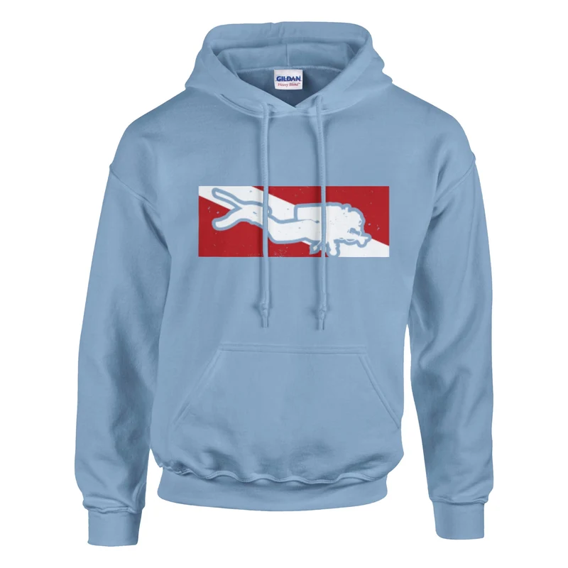 DIVE Hoodie: Taucher Kapuzenpullover mit Statement-Logo – Entdecke 13 Farben & deine perfekte Größe!