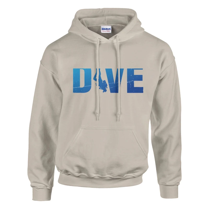 DIVE Hoodie: „I Feel Better Underwater" – Bequemer Taucher Kapuzenpullover mit Logo in vielen Farben