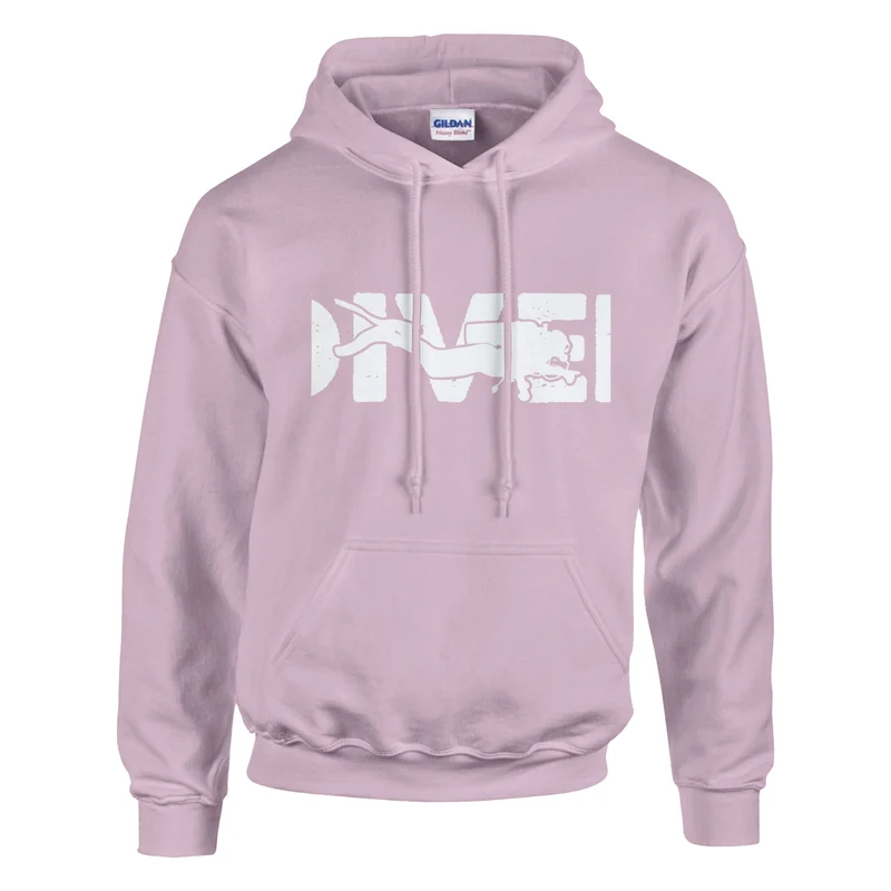 DIVE Hoodie für Taucher – Bequemer Kapuzenpullover mit Logo in vielen Farben & Größen