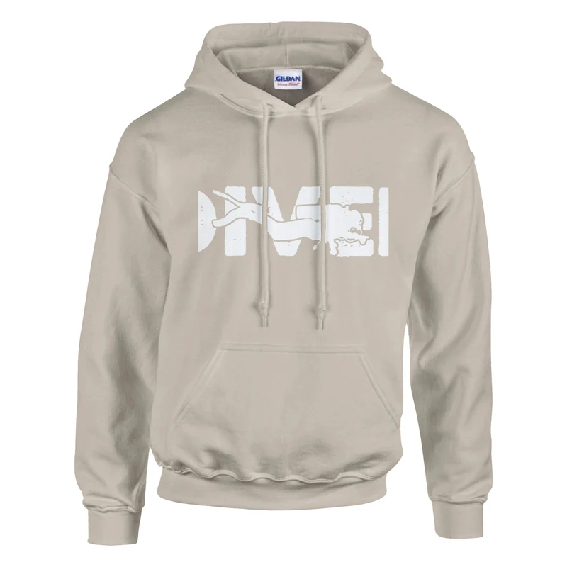 DIVE Hoodie für Taucher – Bequemer Kapuzenpullover mit Logo in vielen Farben & Größen