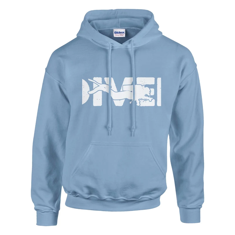 DIVE Hoodie für Taucher – Bequemer Kapuzenpullover mit Logo in vielen Farben & Größen