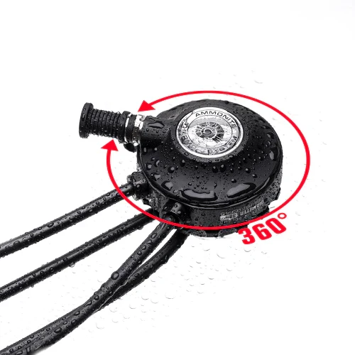 Ammonite Anzugdurchführung Doppel-T-Valve