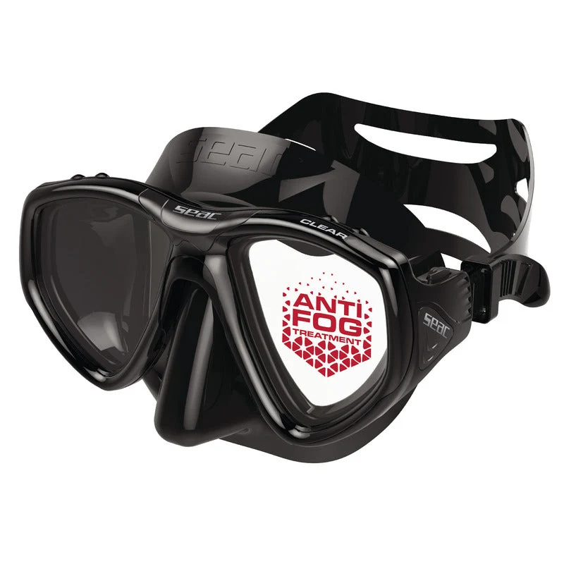 SEAC MASKE CLEAR AT Anti Fog Zweiglasmaske