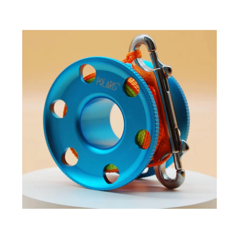 Aluminium Reel 30m blau