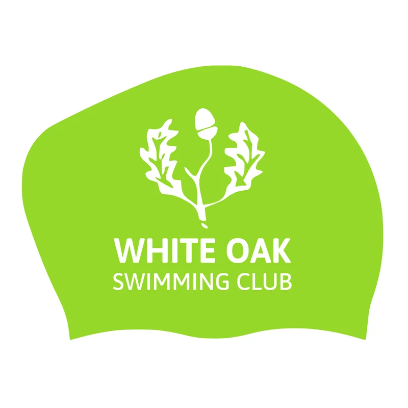White Oak SC Long Hair Silicone Swimming Cap