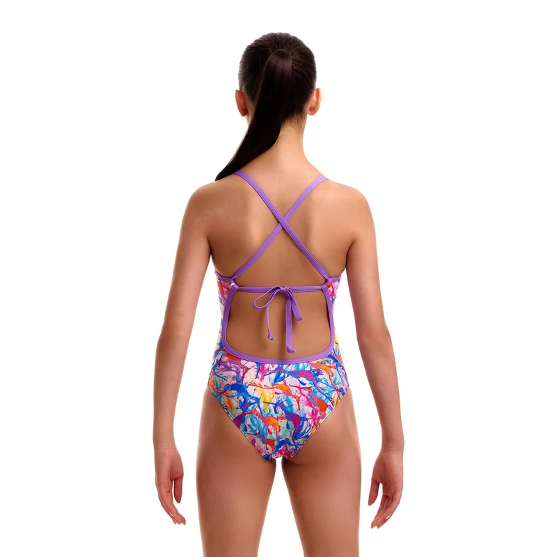Funkita Dreamy Weedy Tie-Me-Tight Girls Swimsuit
