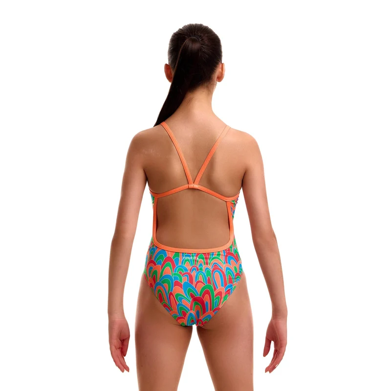 Funkita Hush Puffy Single Strap Girls Swimsuit