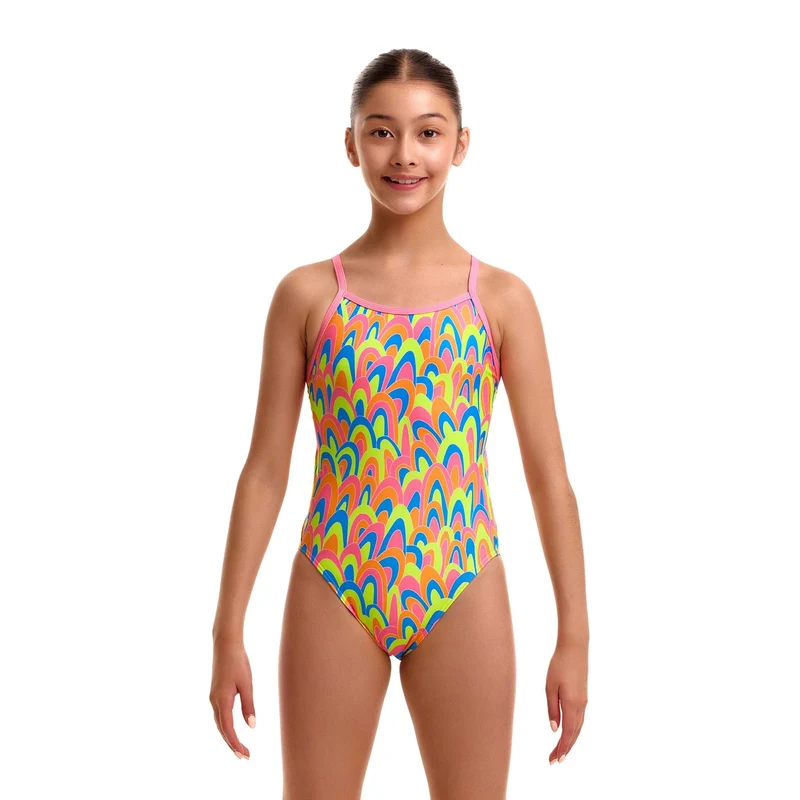 Funkita Hillary Puff Single Strap Girls Swimsuit