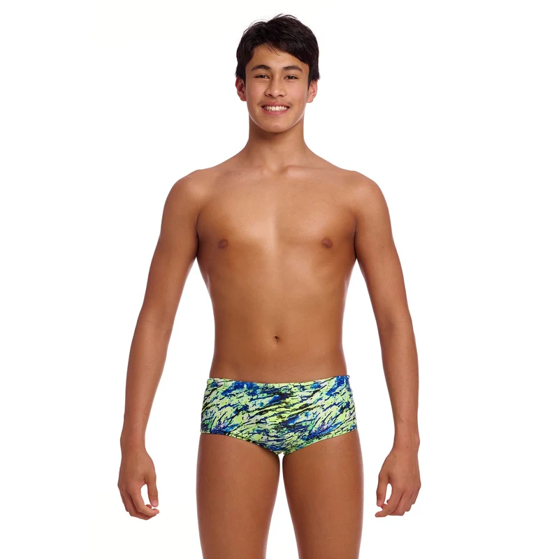 Funky Trunks Scaled Back Boy's Sidewinder Trunks