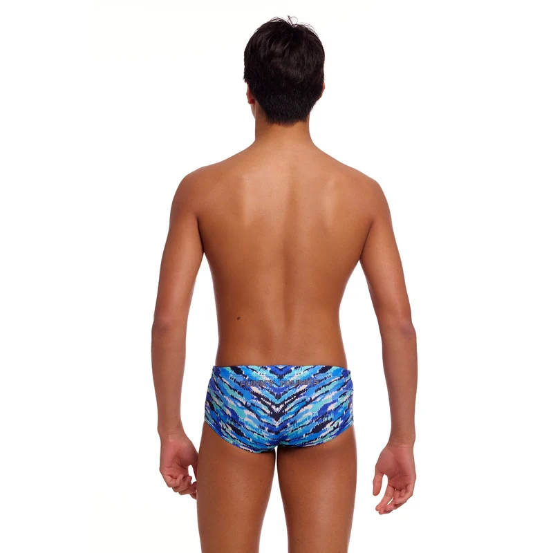 Funky Trunks Fur Seal Boy's Sidewinder Trunks