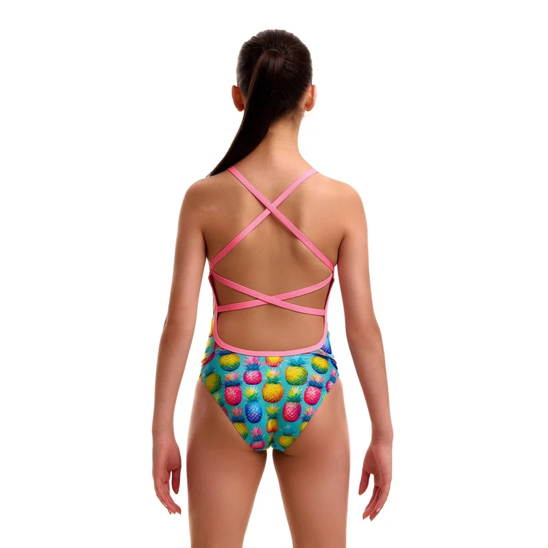 Funkita Punchy Bunch Strapped In Girl's Swimsuit