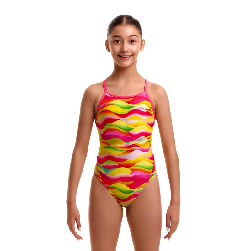 Funkita Custard Cakes Diamond Back Girl's Swimsuit