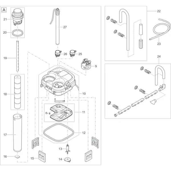 Oase BioMaster² 250 Außenfilter für Aquarien bis 250l