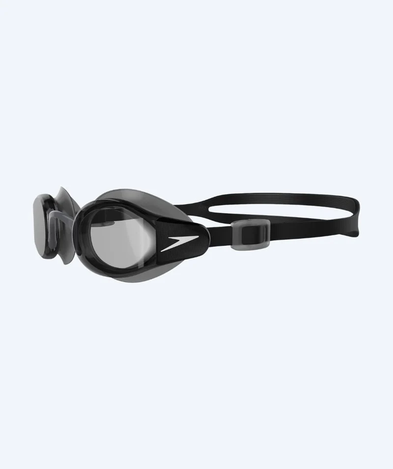 Speedo Schwimmbrille für Freizeitschwimmer - Mariner Pro - Schwarz (Smoke Scheiben)