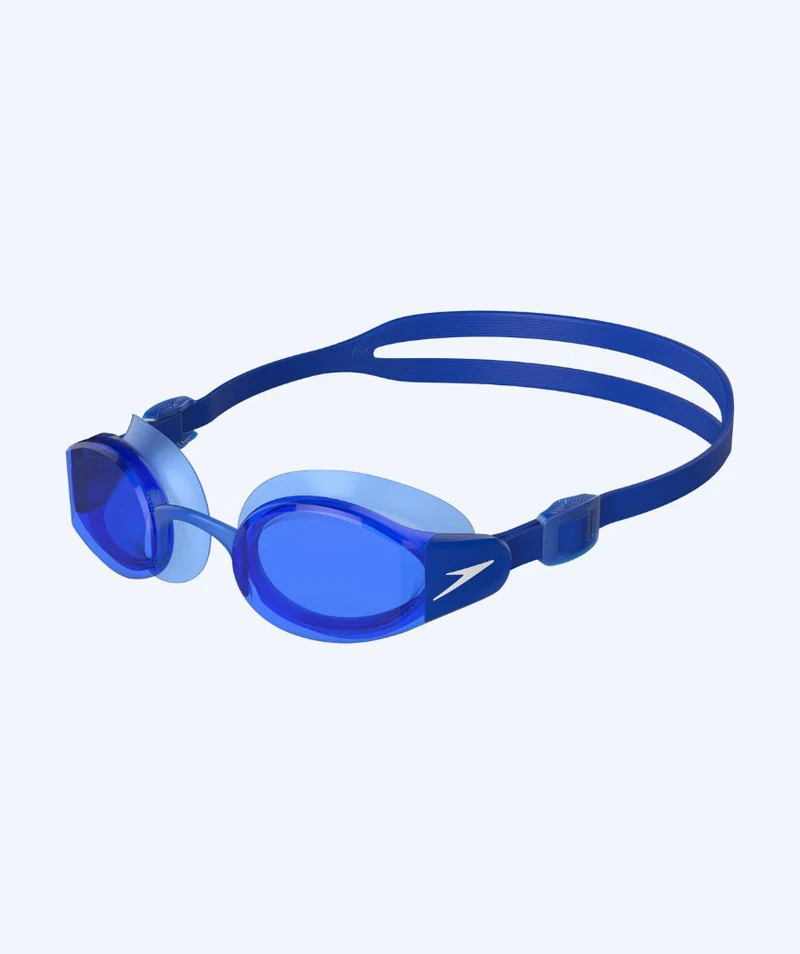 Speedo Schwimmbrille für Freizeitschwimmer - Mariner Pro - Dunkelblau/Blau