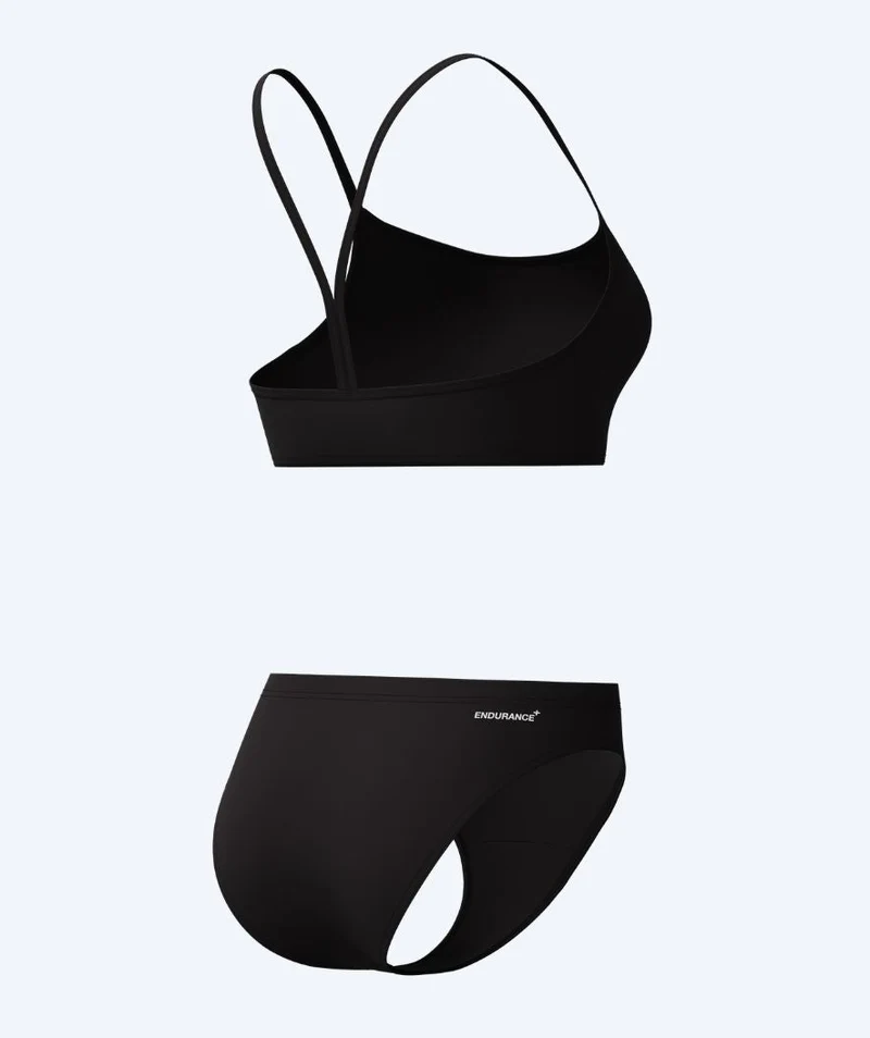 Speedo Bikini für Damen - Endurance Logo Thin Strap - Schwarz