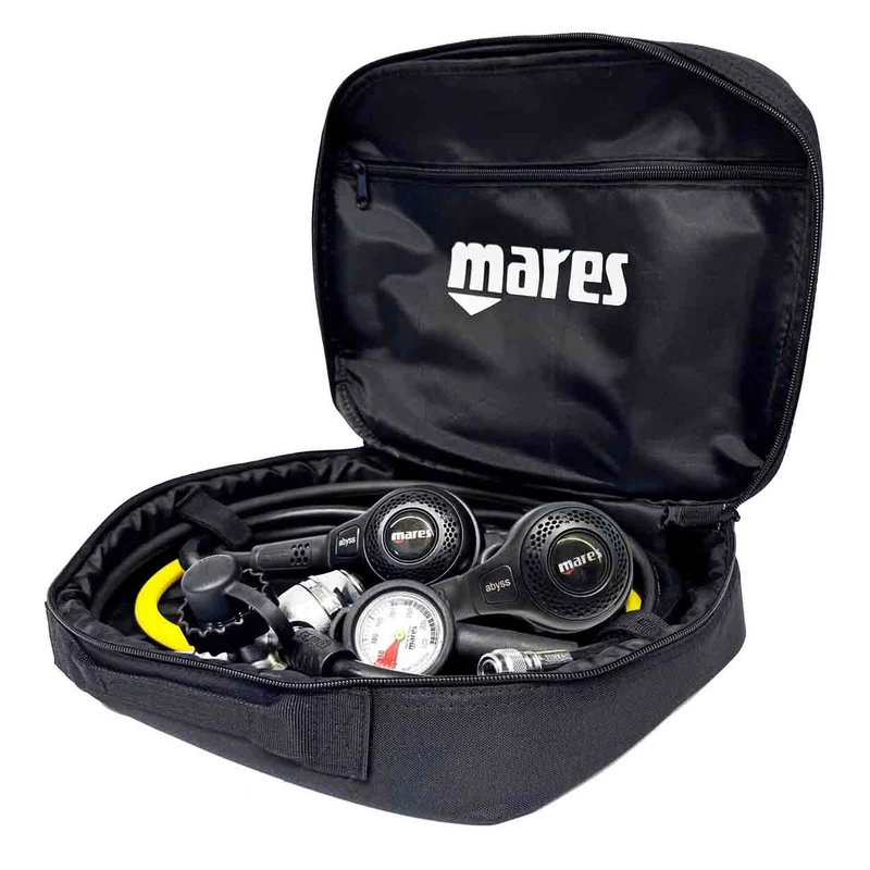 Mares Abyss 22 / Navy II - Atemregler Komplettset fertig montiert