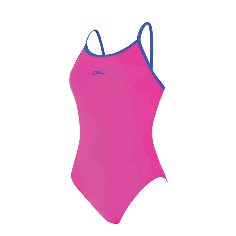 Zoggs Badeanzug Kona Triback Damen pink-royal