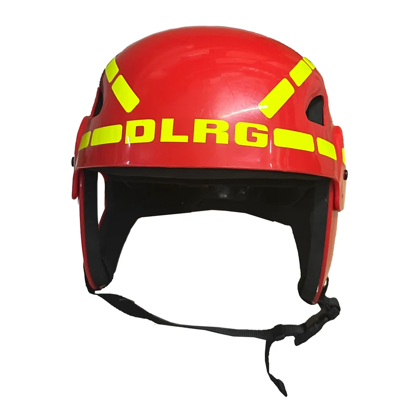 Tahe Embrun Helm - rot - DLRG Beklebung