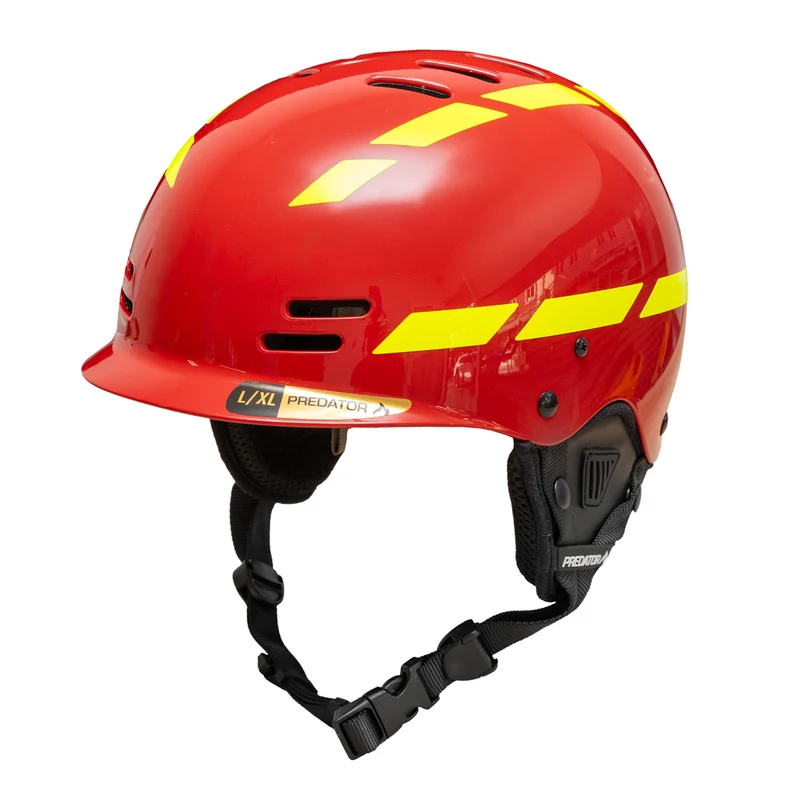 Predator FR7-W Half Cut Helm - rot