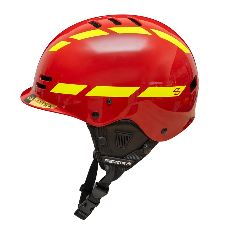 Predator FR7-W Half Cut Helm - rot