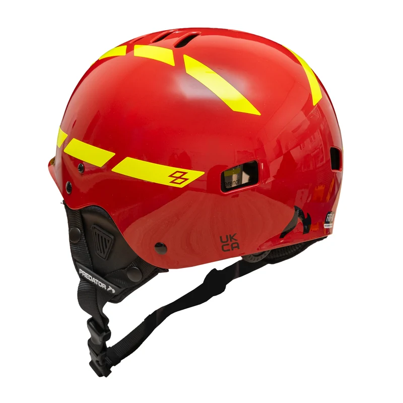 Predator FR7-W Half Cut Helm - rot