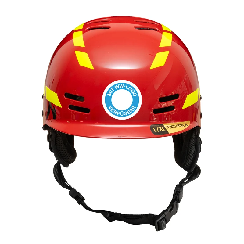 Predator FR7-W Half Cut Helm - rot