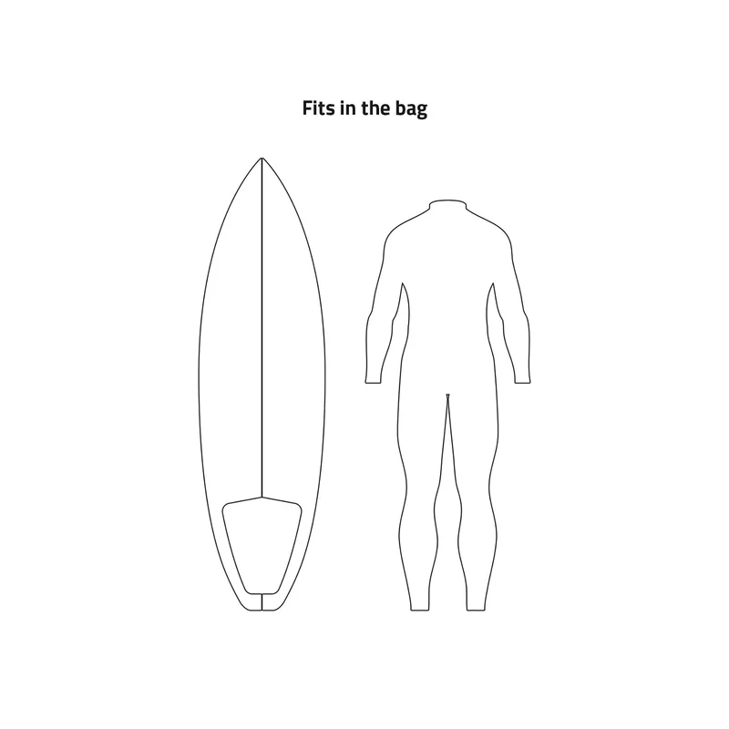 Kitesurf Boardbag Sport 6.6 - 201 cm