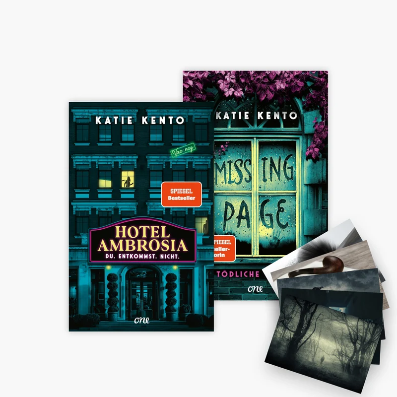 Hotel Ambrosia + Missing Page + 1 exklusives Postkartenset