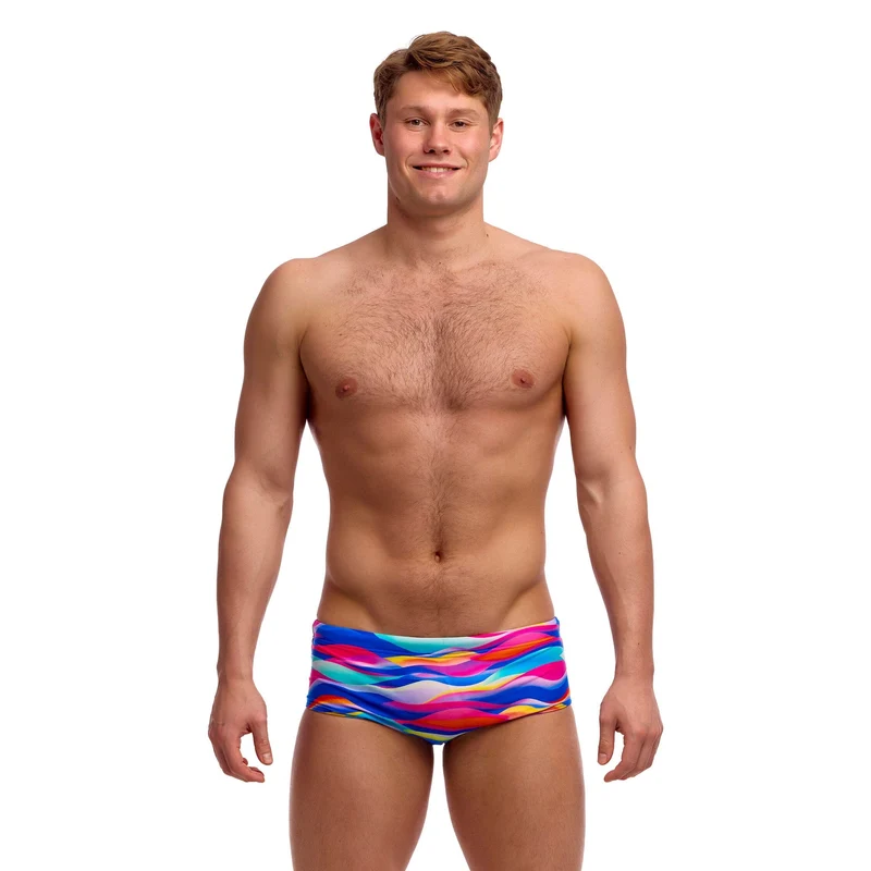 Funky Trunks Royal Wave Men's Sidewinder Trunks