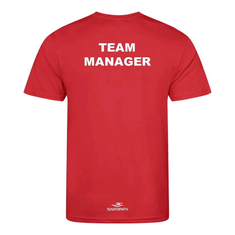 North Dorset Turbos Swimming Club Team Manager T-Shirt