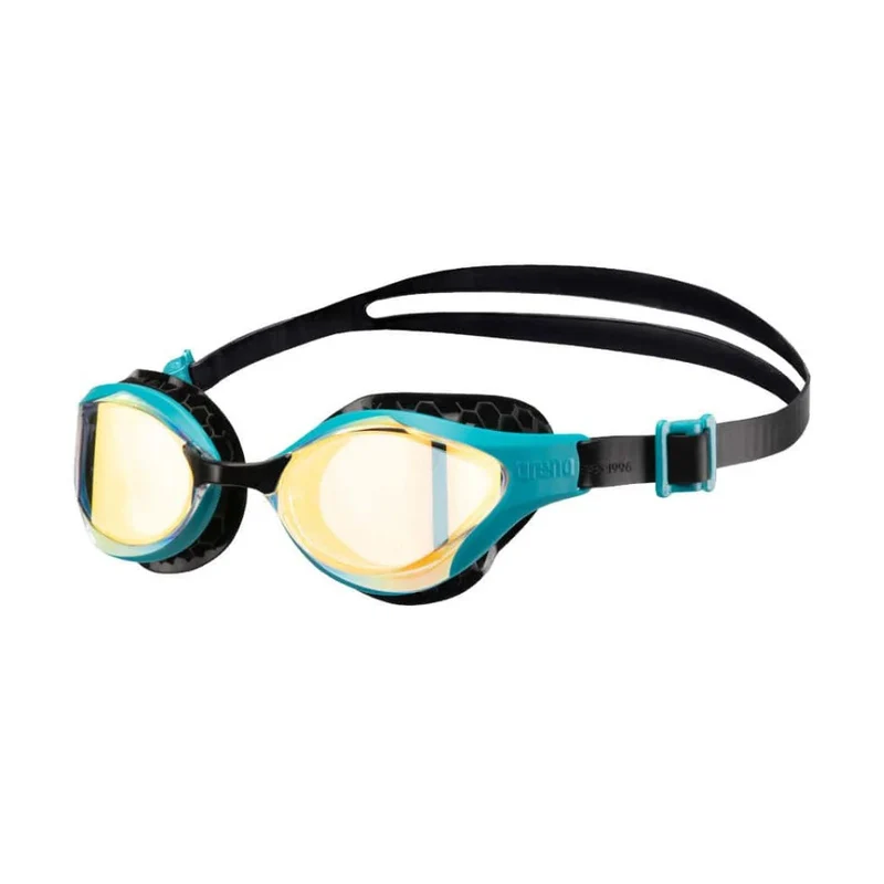 Arena Air Bold Swipe Mirror Goggles - Copper/Green