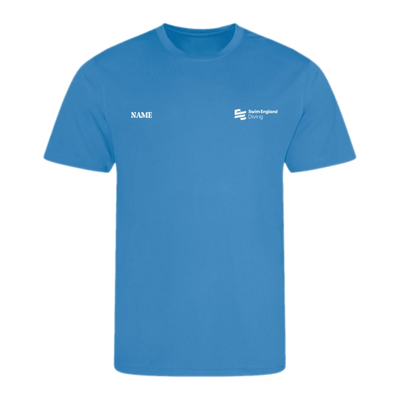 Swim England Diving National Skills Finals 2026 T-Shirt - Cornflower