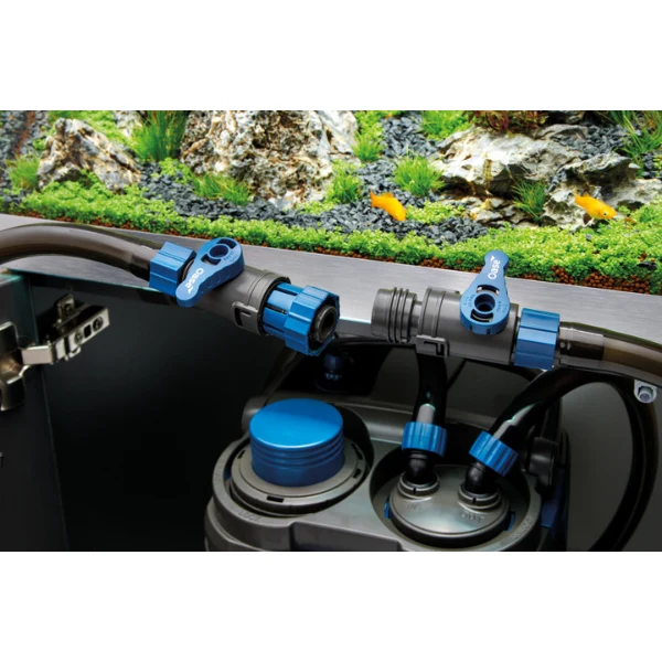 Oase ShutOff Valve 12/16 Doppelabsperrhahn mit Schnelltrenn-Kupplung