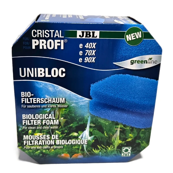 JBL UniBloc Bio-Filterschaum 2 St. CristalProfi e40x/70x/90x Filterschwamm Außenfilter