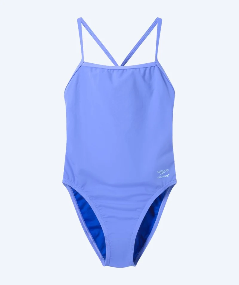 Speedo Badeanzug für Damen - Solid V-Back 2.0 - Lila