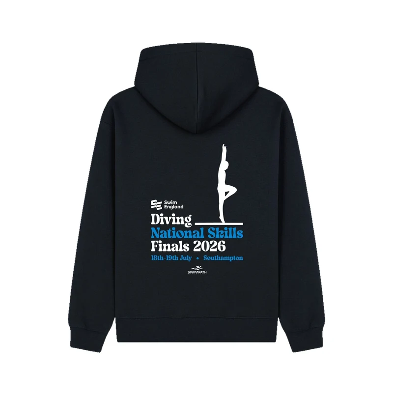 Swim England Diving National Skills Finals 2026 Hoodie - Black