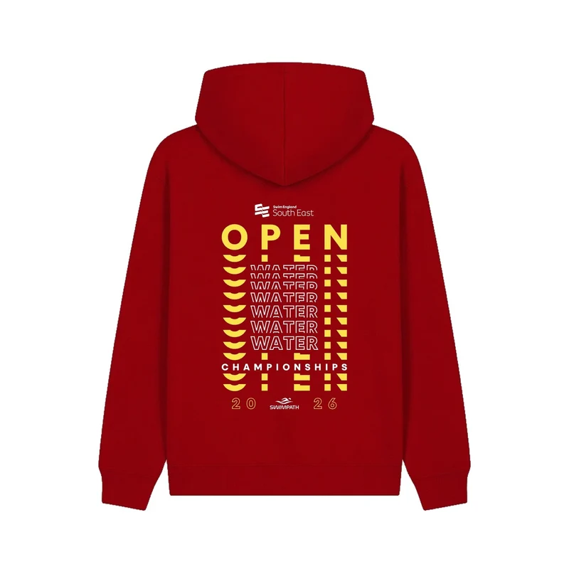 Swim England South East Open Water Championships 2026 Hoodie - Red