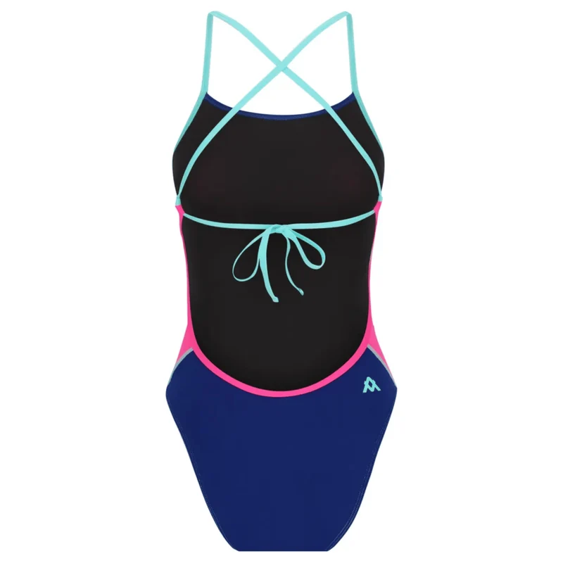 AMANZI Girls Tie-Back Swimsuit - Rose Water