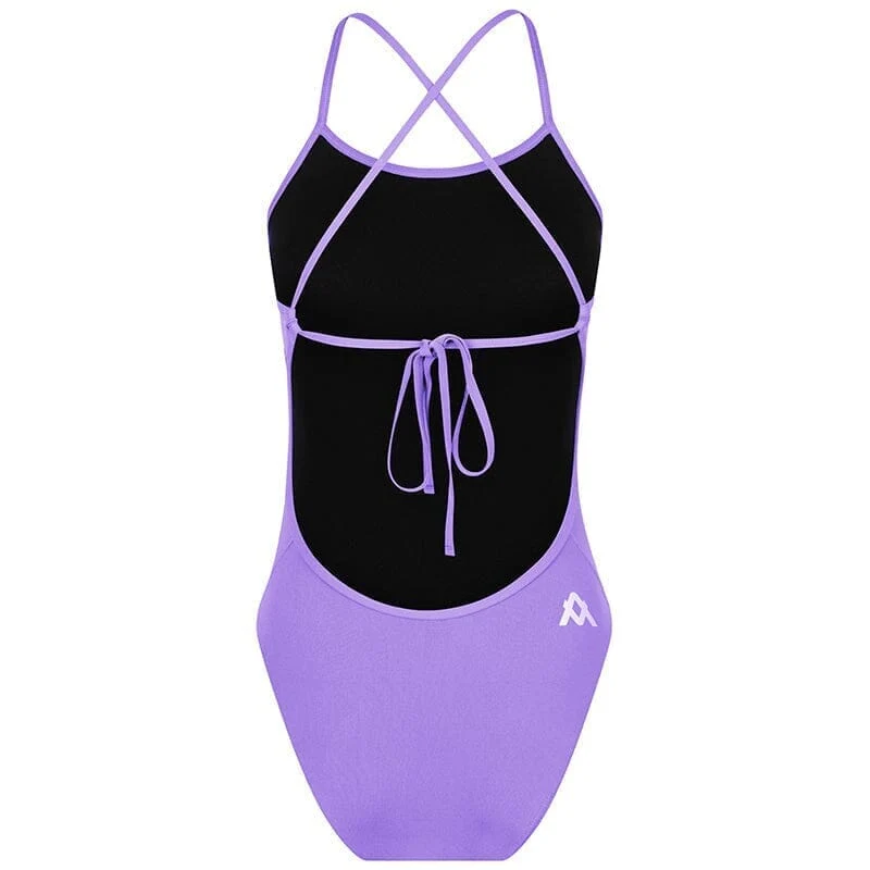 AMANZI Girls Tie-Back Swimsuit - Iris