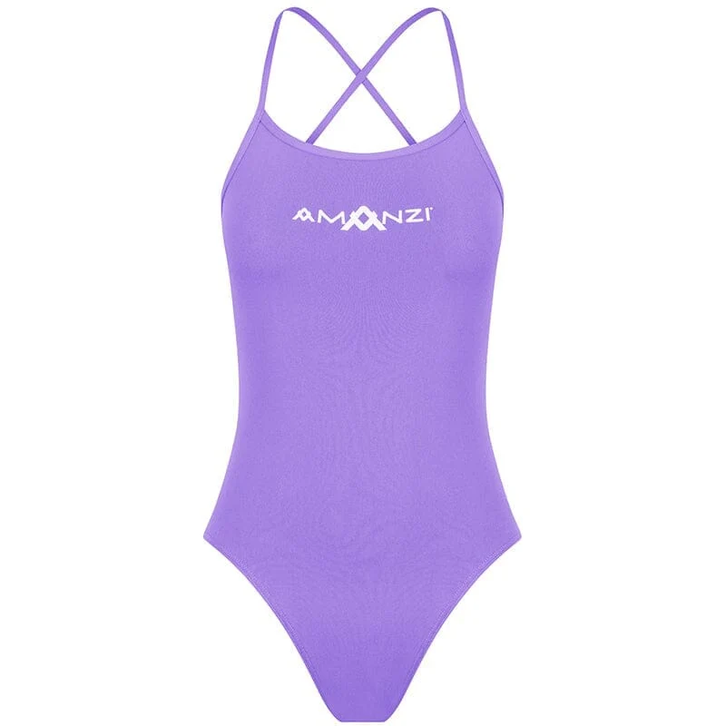AMANZI Women's Tie-Back Swimsuit - Iris