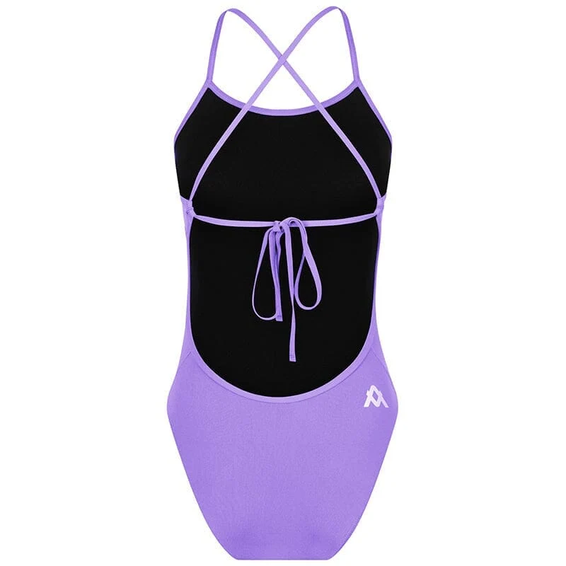 AMANZI Women's Tie-Back Swimsuit - Iris