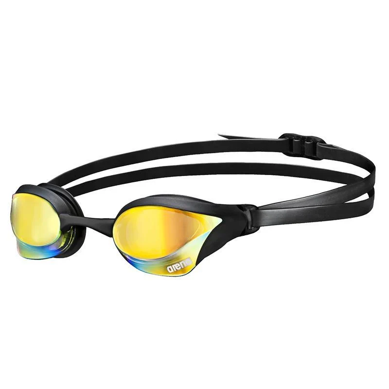 Arena Cobra Core Swipe Mirror Goggles - Black/Copper