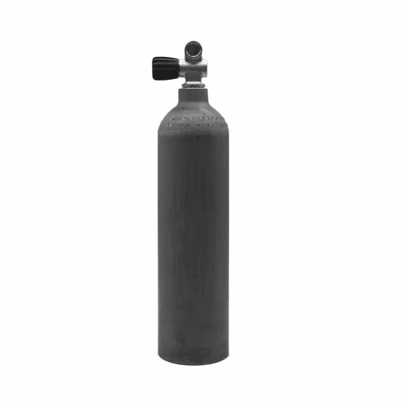 MES Aluflasche 3L,natur,mit Polaris Monoventil links - erweiterbar