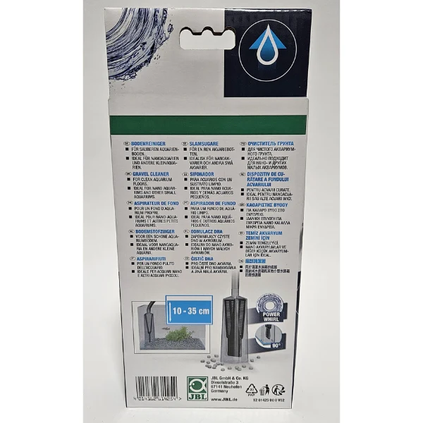 JBL ProClean Aqua EX Bodenreiniger für kleine Aquarien 10-35cm Höhe