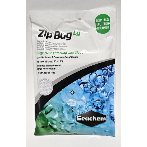 Seachem Zip-Bag Lg Filtermedien-Beutel 18l