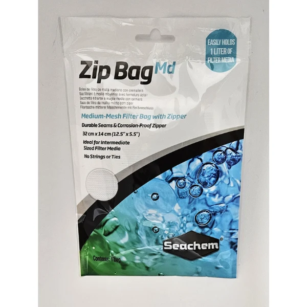 Seachem Zip-Bag Md Filtermedien-Beutel 1l