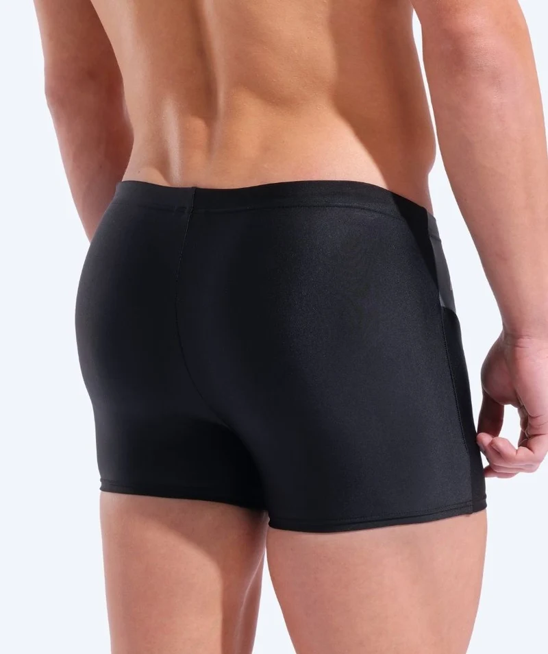 Arena Trunks für Herren - Step Logo - Schwarz/Grau