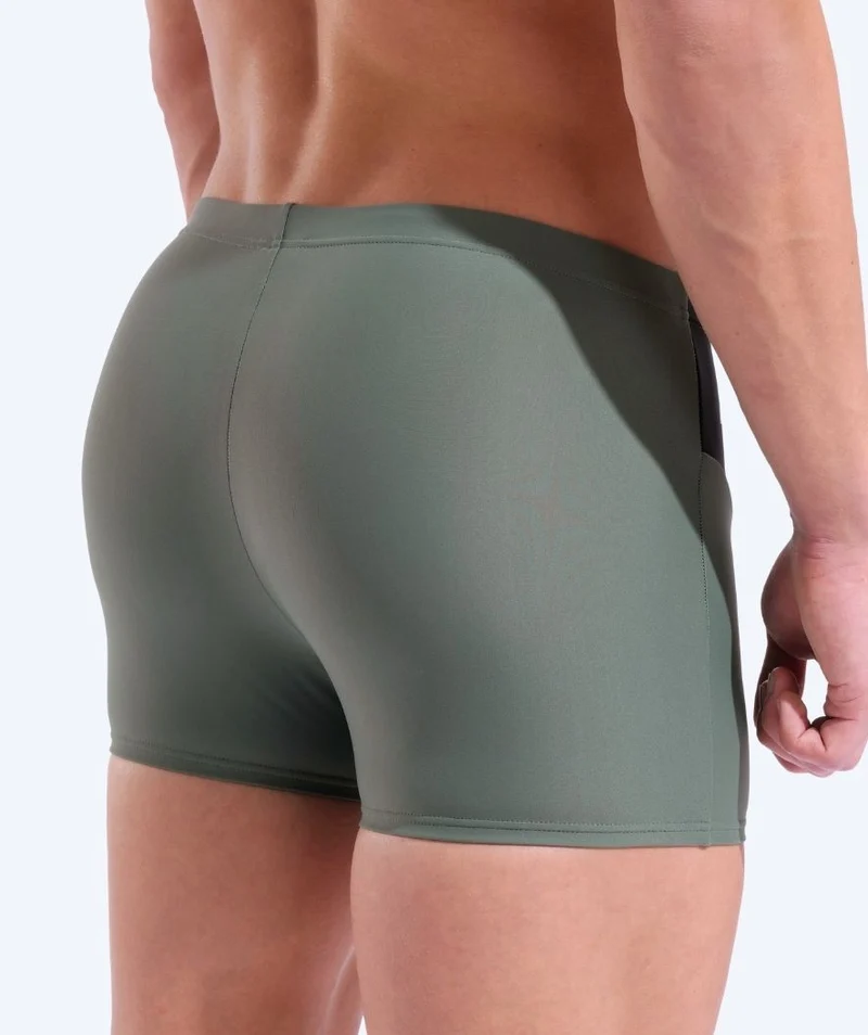 Arena Trunks für Herren - Step Logo - Grün/Schwarz